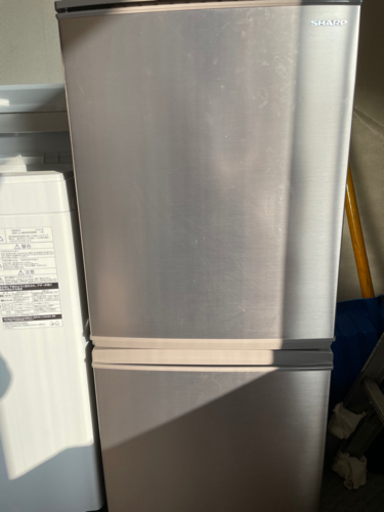 SHARP 冷蔵庫 137L SJ-D14E-N 2019年製 中古