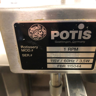 クリアランス 【中古】POTIS ドネルケバブグリル