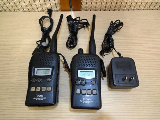 アイコム ICOM アマチュア 無線 IC-S35 トランシーバー 2個セット 430～440MHz マイク HM-177L ② 札幌市 中央区