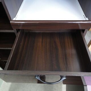 レンジボード 幅75×奥行39.5×高さ118cm キッチン収納 ミドル