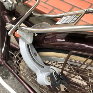 ブリジストン　自転車　アルミーユ　24型　3段変速　ママチャリ