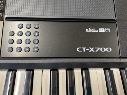 中古品】CASIO 電子キーボード CASIO LK-65 光ナビゲーション電子