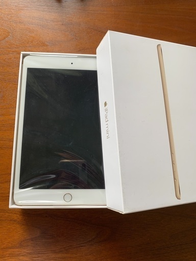 iPad mini3 Wi-Fi Cellularモデル 16GB ゴールド MGYR2J/A