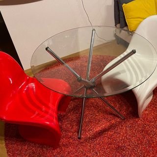 値下げ‼️ガラス☆ダイニングテーブルセット