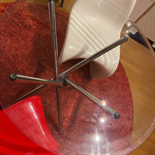 値下げ‼️ガラス☆ダイニングテーブルセット