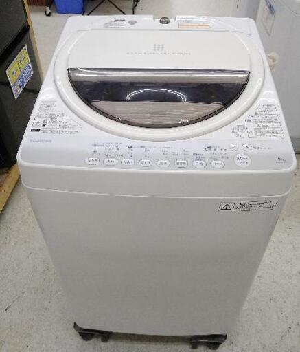 TOSHIBA　東芝　洗濯機　6kg   AW-60GM   6ヶ月保証付