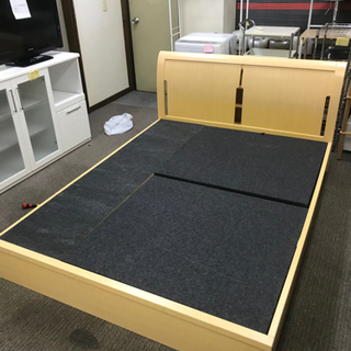 シーリー　クィーンマットレス＋ベッドフレーム　引き出しあります★