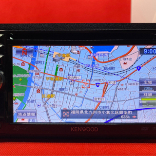 KENWOOD 彩速ナビ MDV-333 最新地図更新　動作確認済み　フルセット^_^