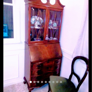 ロココ調ビクトリアン風ブックオンライティングビューロー