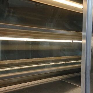【値下】【値段相談可】【中古/クリーニング済】【保坂製作所/2007年製】八尺冷蔵ショーケース RBK-800 実寸W2405×D740×H1127(足抜き)mm 【送料別途見積もり】