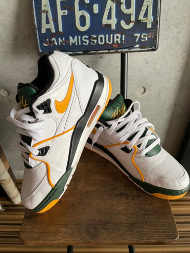 NIKE ナイキ エアフライト89 CN0050-100 スニーカー　美品！27cm
