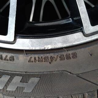 17インチ、バリ山アルミセット