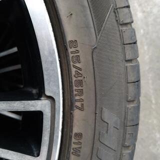 17インチ、バリ山アルミセット