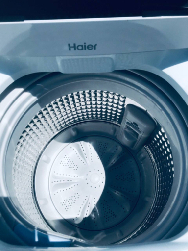 ⑤✨2019年製✨113番 Haier✨全自動電気洗濯機✨JW-C45D‼️