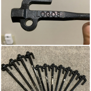 【取引中】ワンポールテント　セット　LOGOS