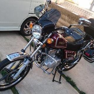 稀少車 GN125-2F マルーン色 実走行3500km フル装備