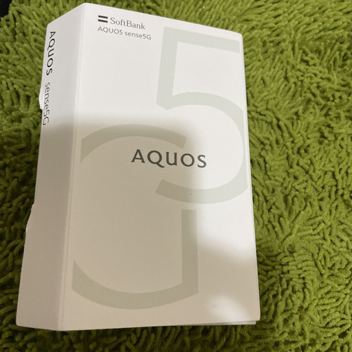 AQUOS SENSE 5G 未使用