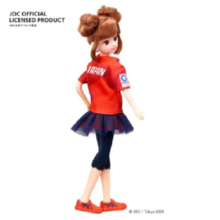 サポーターリカちゃん  JOC公式ライセンス商品 東京2020オリンピック