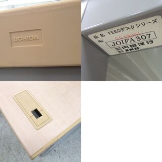 内田洋行 FEEDデスク オフィスデスク 幅140×奥行70×高さ70㎝