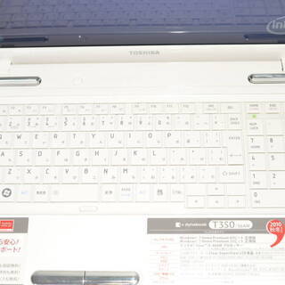 中古ノートパソコン 東芝 T350/36AW 最新Windows10+office 大容量 