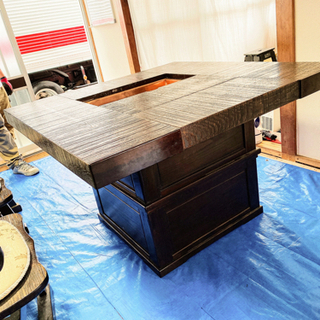 民芸家具 囲炉裏 リビングダイニングセット