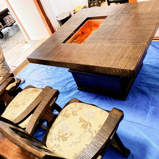 民芸家具 囲炉裏 リビングダイニングセット