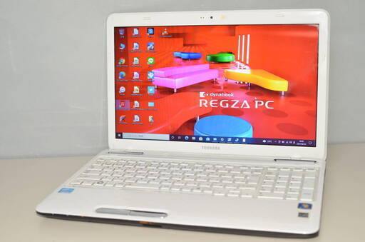 Windows10+office 大容量HDD750GB 東芝 T451/34EWD core i3-2350M/4GB/DVDRW/15.6インチ/カメラ/HDMI/無線/テンキー/便利なソフト多数