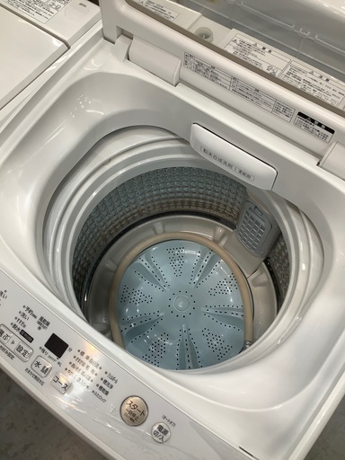 AQUA 2020年製 洗濯機　★送料込み★ アクア AQUA 全自動洗濯機 洗濯6.0kg ホワイト AQWS6RBK_W（標準