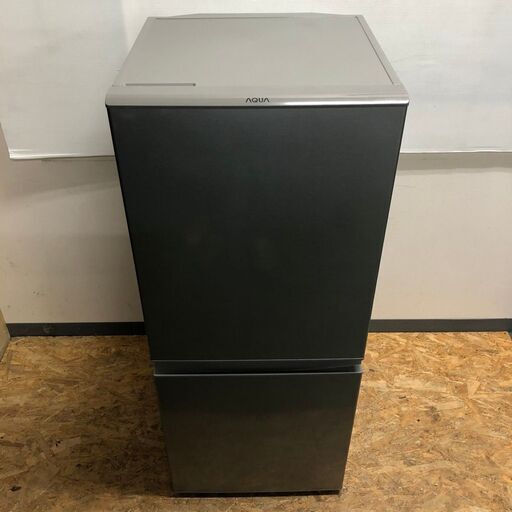 【AQUA】 アクア ノンフロン 冷凍 冷蔵庫 容量126L 冷凍室46L 冷蔵室80L  AQR-13J 2020年製.