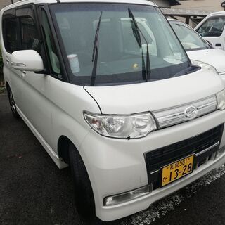 売れました　安い車検2年つき　タントカスタム　H22  AT　パ...