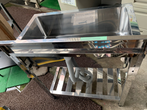 ☆新品 未使用品 アズマ 1槽シンク 750x450x800mm☆ 【公式通販】