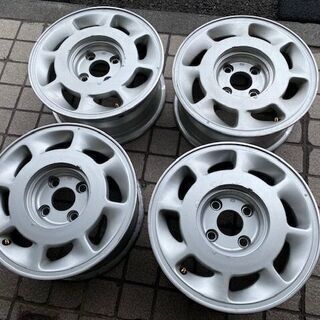 日産 F31 レパード 前期純正ホイール 15インチ ☆希少！当時物