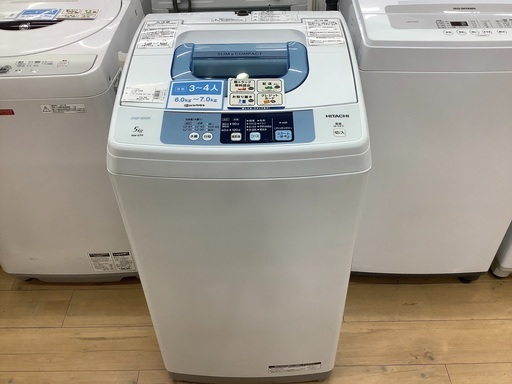 HITACHI（ヒタチ）全自動洗濯機5kgのご紹介です！！