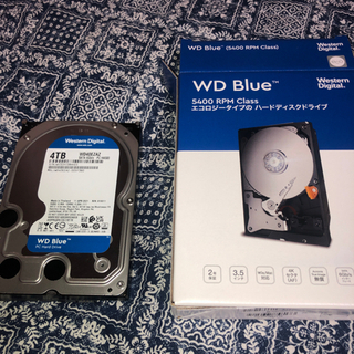 HDD WD Blue 4TB 取引相手決まりました