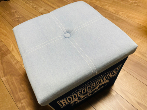 美品】RODEO CROWNS収納box☆イスにもなります！