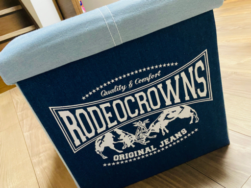 【美品】RODEO CROWNS収納box☆イスにもなります！
