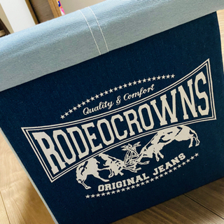 【美品】RODEO CROWNS収納box☆イスにもなります！