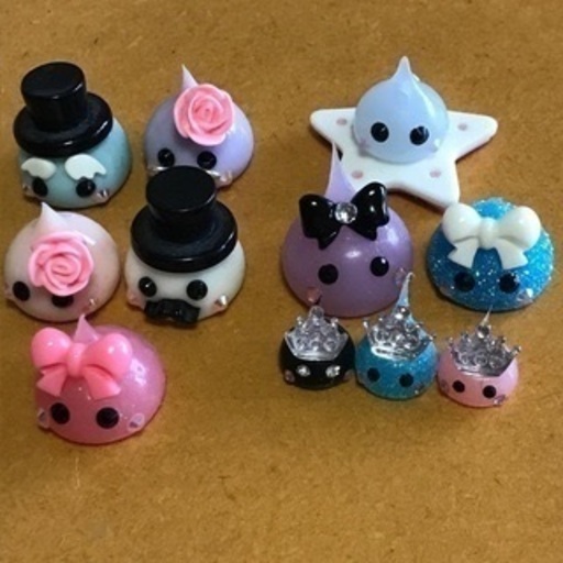 ほっぺちゃんファミリーオブジェ５個 クラウンミニほっぺちゃん３個 ほっぺちゃん３個 オブジェ はな 東海学園前のフィギュアの中古あげます 譲ります ジモティーで不用品の処分