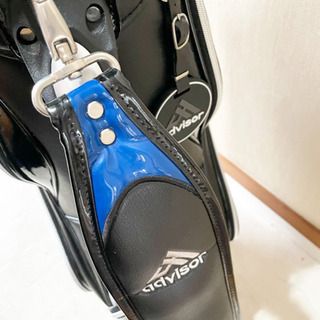 ADVISOR（アドバイザー）キャディバッグ ブラック ブルー