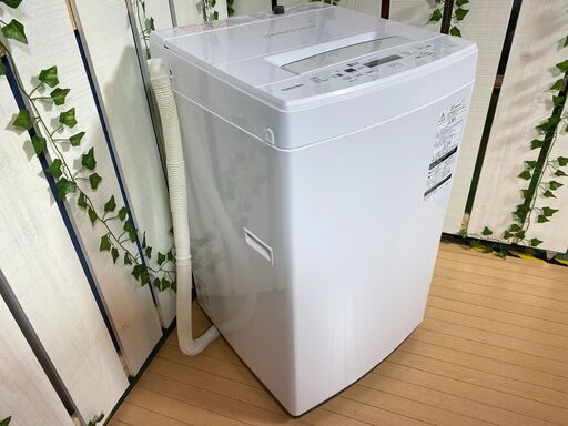 【愛品館八千代店】保証充実TOSHIBA2019年製4.5kg全自動洗濯機AW-45M7【愛八ST】