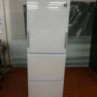 SHARP 137L冷蔵庫 2018年製 SJ-GD014D-C プラズマクラスター ガラス 