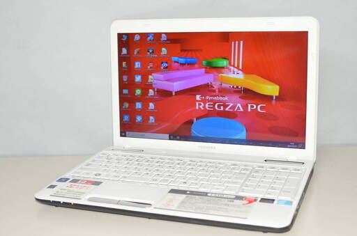 中古ノートパソコン 東芝 T350/36AW 最新Windows10+office 大容量HDD750GB Core i5-460M/4GB/HDMI/15.6インチ/無線内蔵/便利なソフト多数
