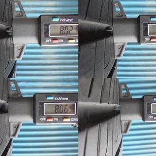 ダンロップ ENASAVE RV505　215/55R17　4本　9.5分溝 極上新品同様品！