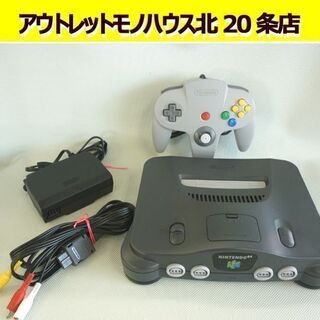 ☆任天堂 NINTENDO64 純正コントローラー付き Nint...