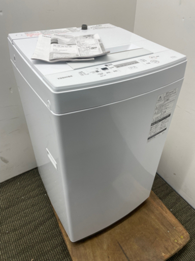 2019年製　東芝　洗濯機　4.5kg 美品　取説付き　クリーニング済み