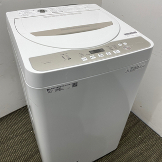 2019年製　シャープ　5.5kg 洗濯機　美品　クリーニング済み