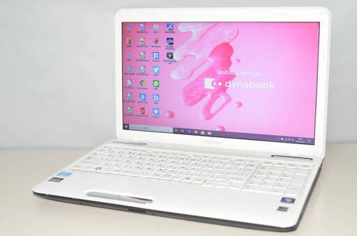 Windows10+office 爆速新品SSD240GB 東芝Dynabook T351/46CW 高性能 第二世代i5/4GB/15.6インチ/無線内蔵/DVDRW/便利なソフト多数