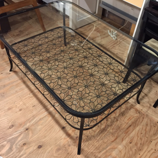 大きな取引 美品 Ikea 大型 ガラステーブル センターテーブル Www Qiraatafrican Com