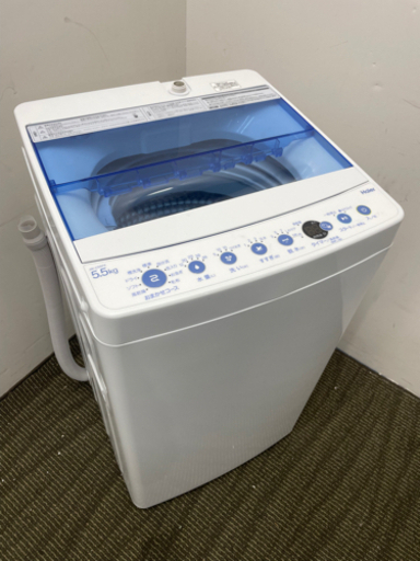 2019年製　ハイアール　洗濯機　5.5kg 美品　クリーニング済み