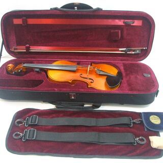 メンテ済み 超美品 スズキバイオリン 上級モデル No1100 Eternal 4/4 1985年 エターナル 虎杢 国産 ヴァイオリン 弓 四角型ケース  全国発送対応 中古バイオリン 名古屋近郊 愛知県清須市より おすすめです。 管理（カ）8541 
